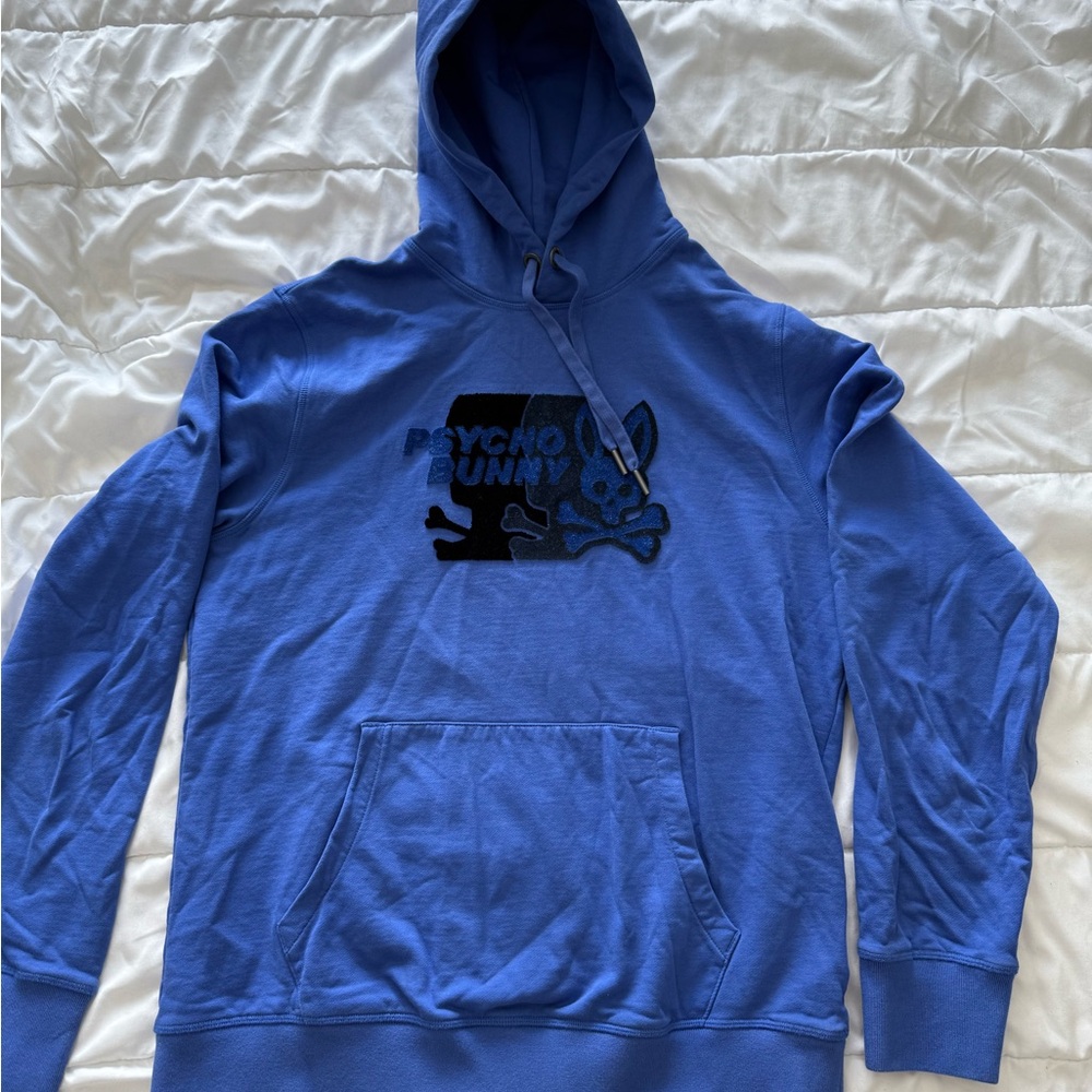 Psycho Bunny Blue Hoodie for Men